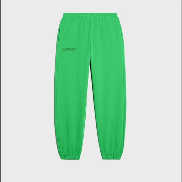 Pangaia Pants - Heavyweight green Pangaia fleece sweatpants